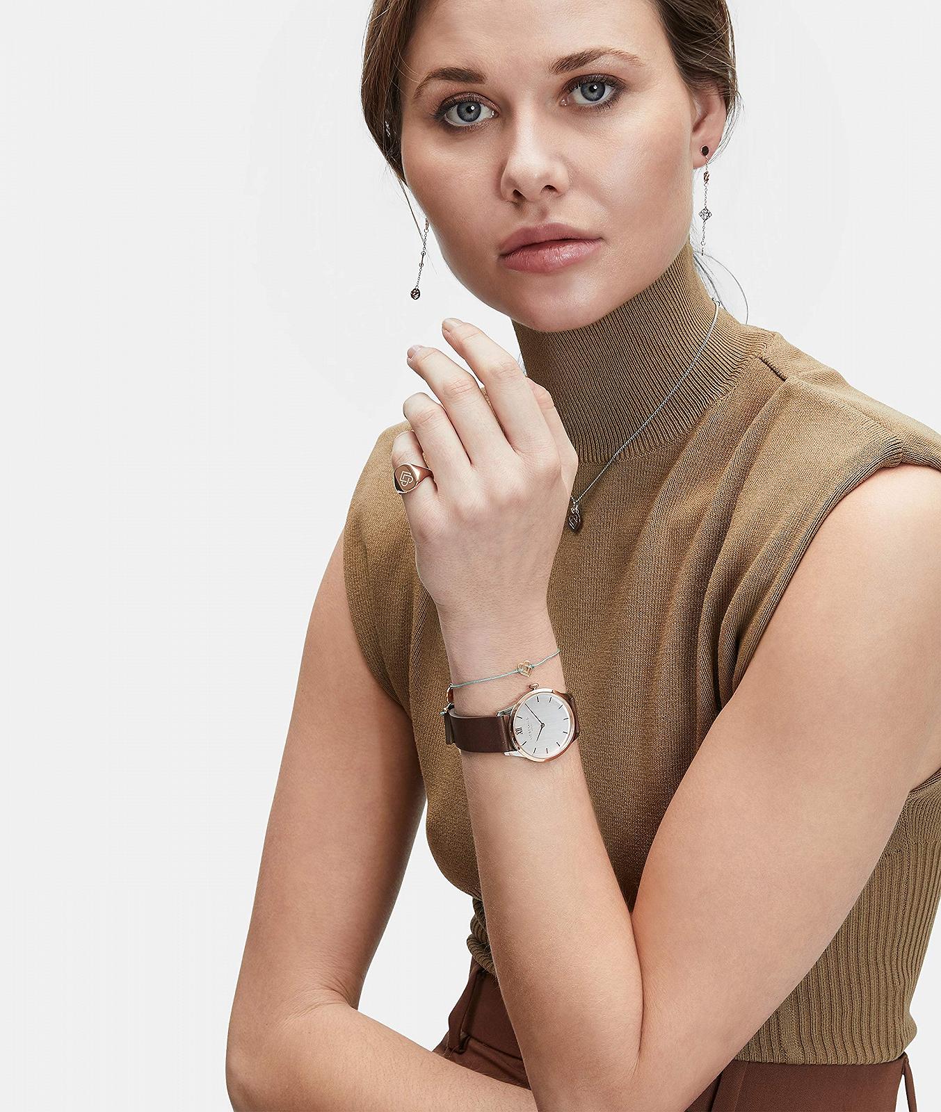 Женские аналоговые кварцевые часы Liebeskind Berlin Ремешок из нержавеющей стали, 2 Цвет, Ремешок., фото №5