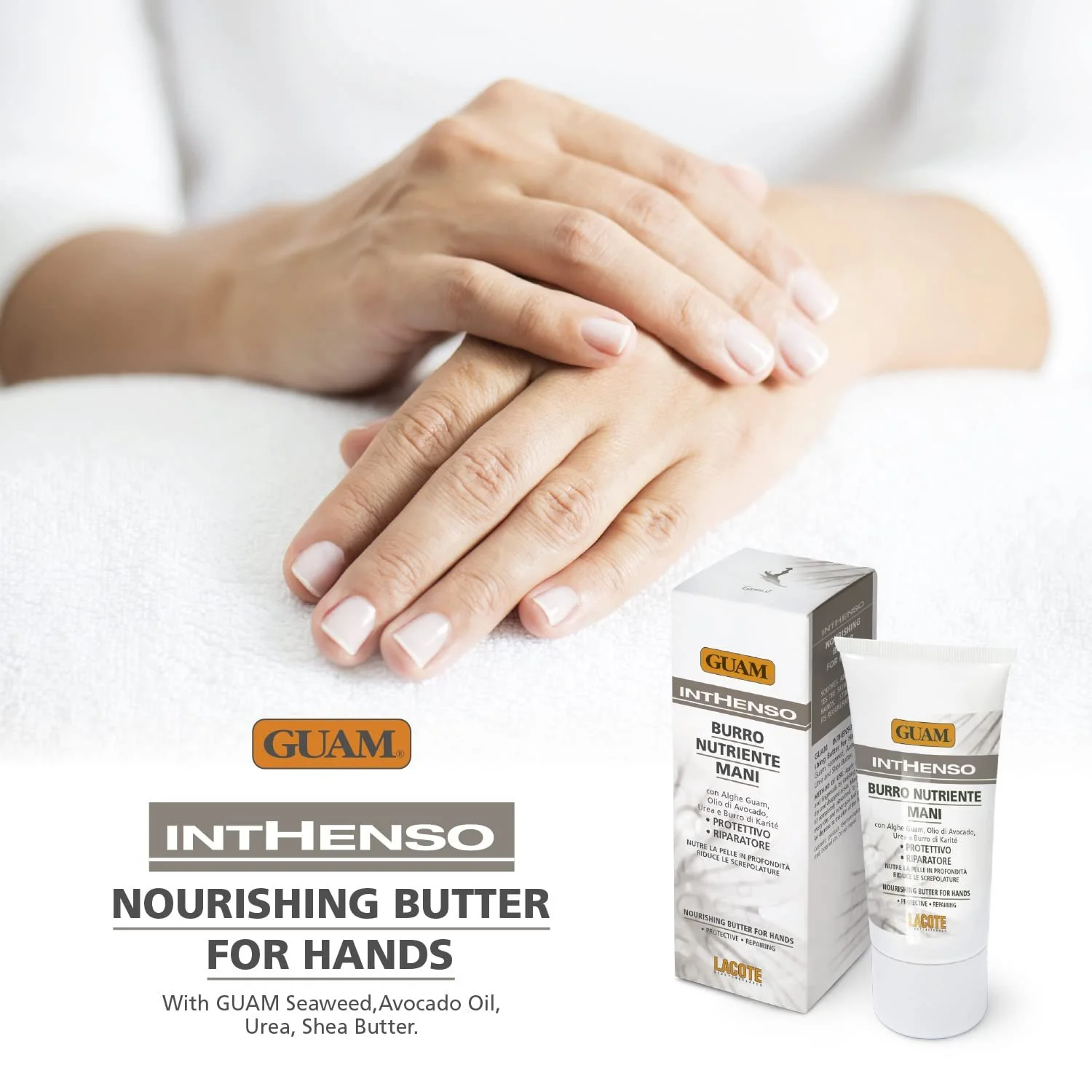 Масло для рук Guam Inthenso Живильне Відновлююче Захисне 50 мл, фото №4