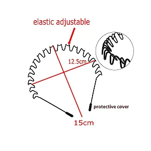Обруч Металл JZK Черный synthetic.ua - Фото 1