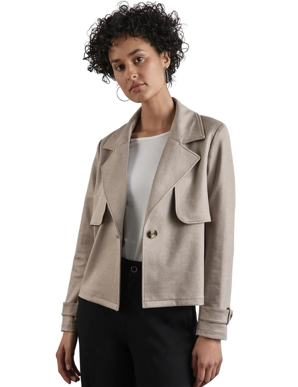 Короткий тренч Street One Жіночий, фото №1 Короткий тренч Street One Жіночий, фото №1