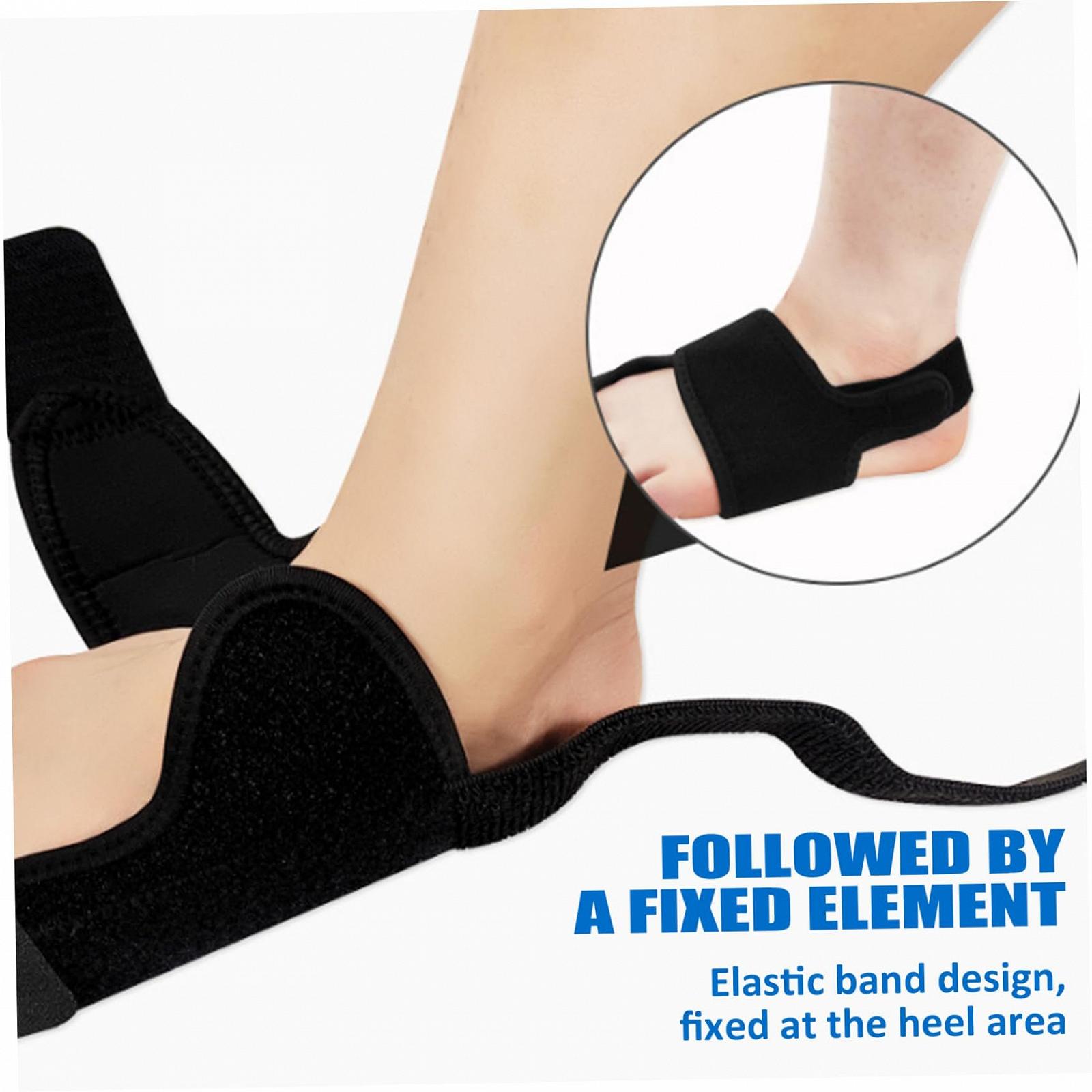 Корректор большого пальца стопы 1 пара для мужчин и женщин, регулируемый удобный для левой и правой ноги, облегчение боли Hallux Valgus, фото №7