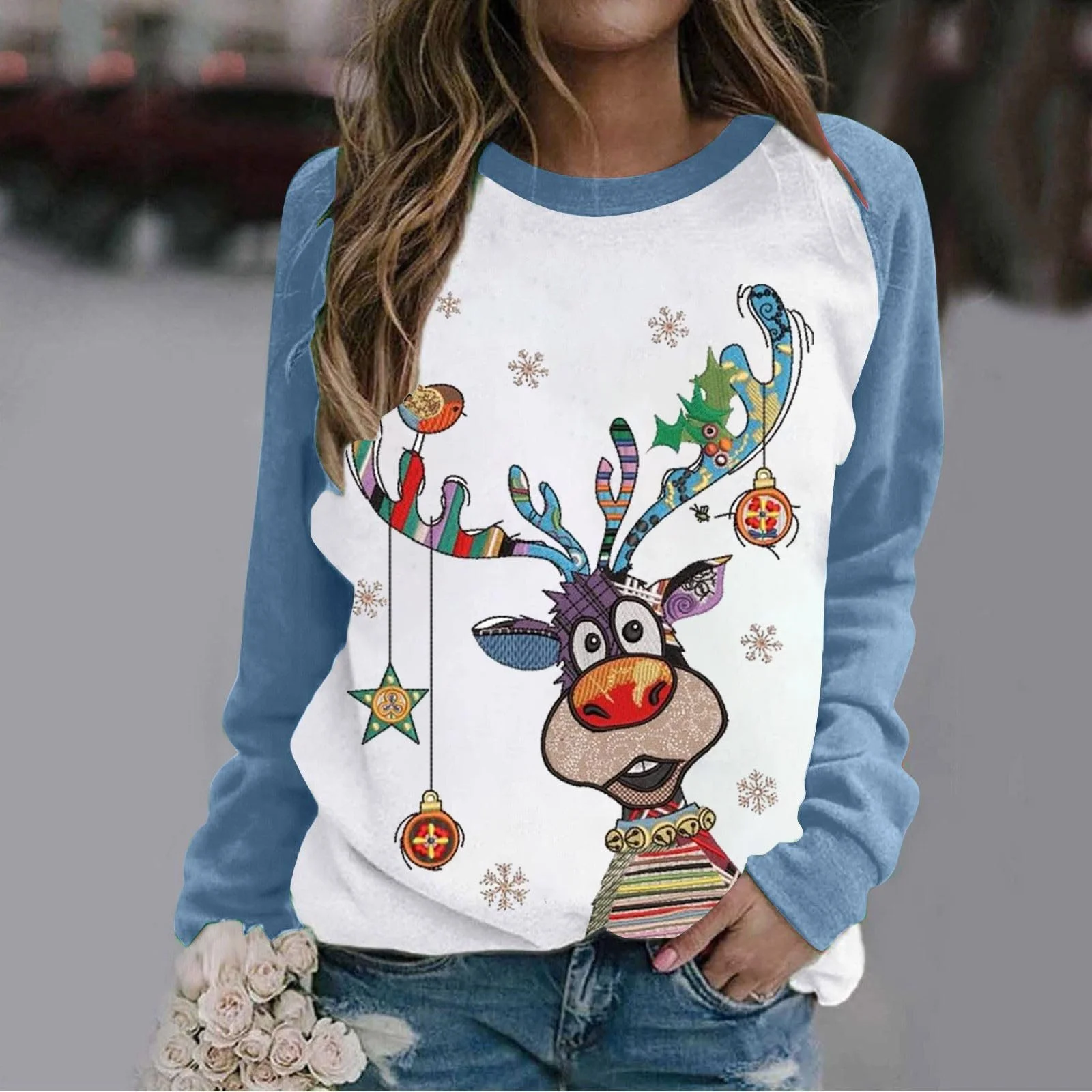 Рождественский джемпер Komiseup Женский 2024, фото №2