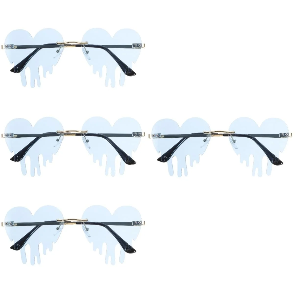 Сонцезахисні Окуляри PACKOVE 4 Штуки Без Оправи, фото №1