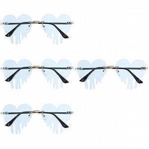 Сонцезахисні Окуляри PACKOVE 4 Штуки Без Оправи - Фото 1