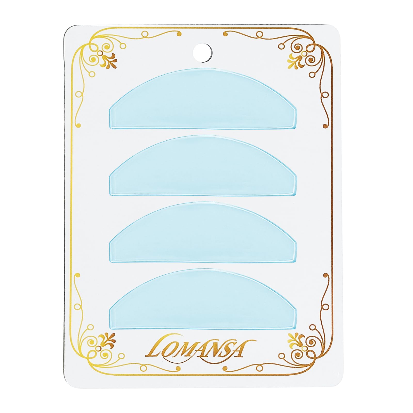 Підкладки Lomansa Eyelash Lifting Pads для завивки вій ультратонкі та липкі багаторазові сині, фото №1