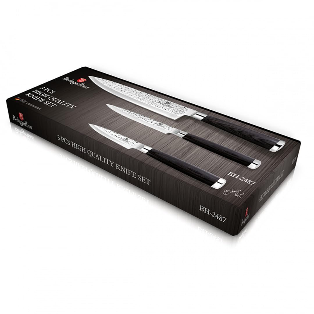 Набір ножів Berlingerhaus Primal Gloss Collection BH-2487, 3 шт., нержавіюча сталь, фото №3
