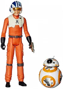Набор игровых фигурок Star Wars Resistance Animated Series Poe Dameron и BB-8 9,5 см (3,75 дюйма) 2 шт - Фото 1