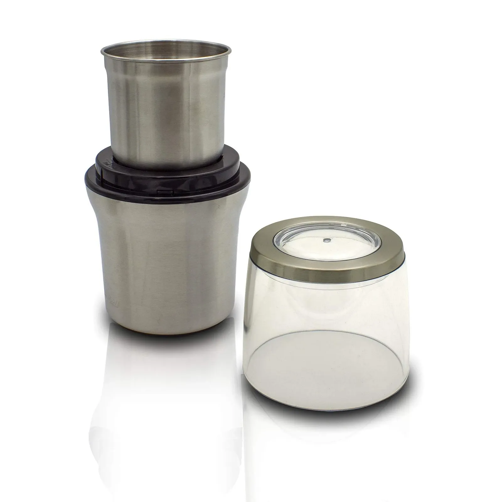 Електрична кавомолка MPM MMK-06 70 г/хв 200 Вт Нержавіюча сталь, фото №4