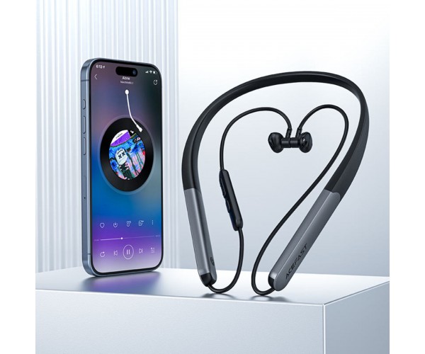 Навушники ACEFAST N1 neck hanging Bluetooth earphones Black, фото №7