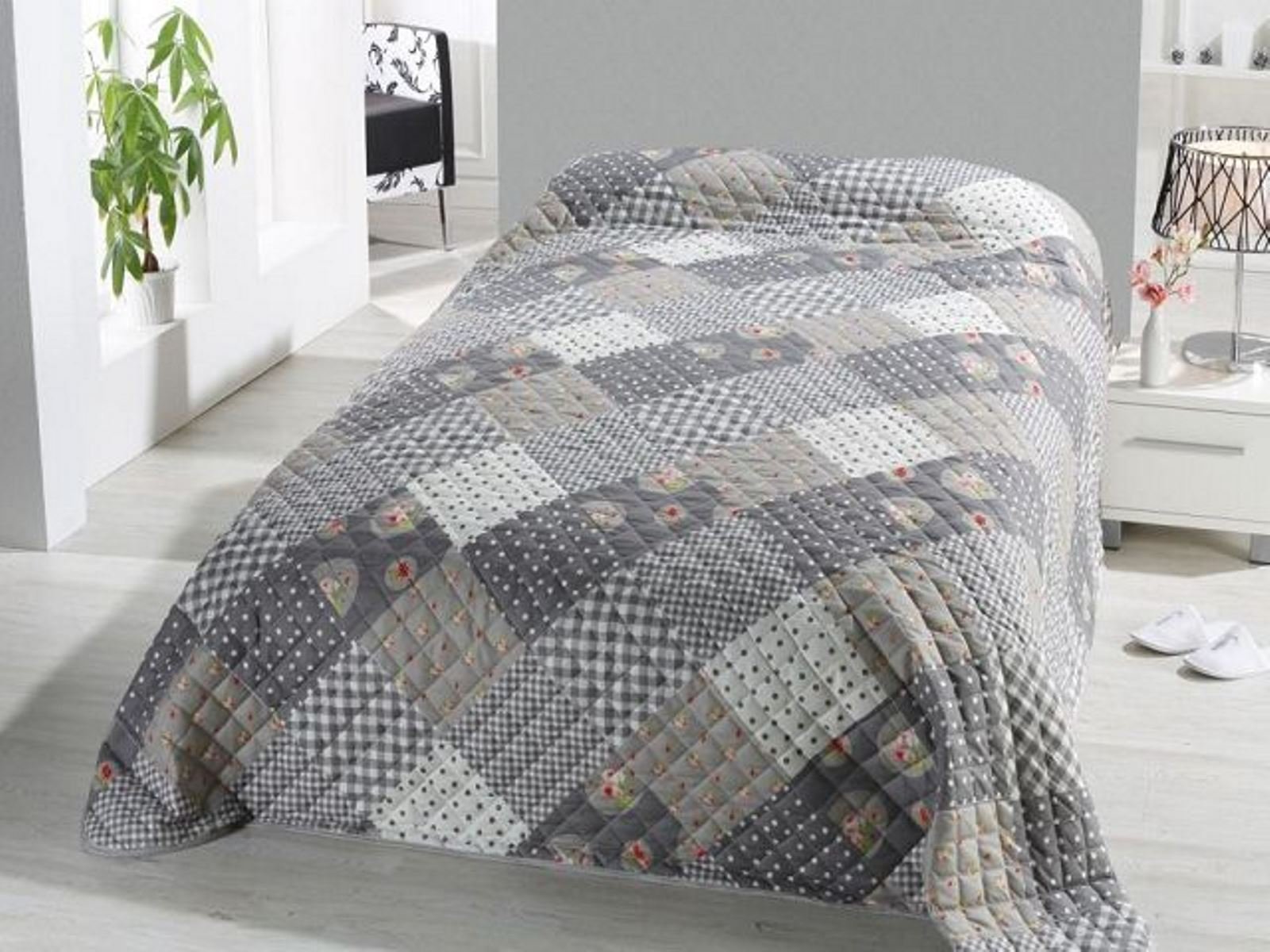 Покривало стьобане XL Fashion&Joy 456, 220 x 240 см, фото №1 Покривало стьобане XL Fashion&Joy 456, 220 x 240 см, фото №1