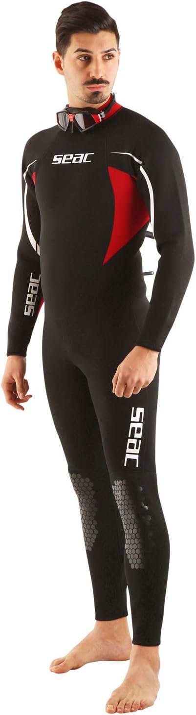 Гідрокостюм для дайвінгу Seac Relax One 2.2 mm Black/Red, фото №1