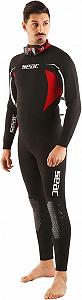 Гідрокостюм для дайвінгу Seac Relax One 2.2 mm Black/Red - Фото 1