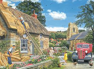 Пазл Happy Days No 9 Village Life 4 x 500 элементов - Фото 1