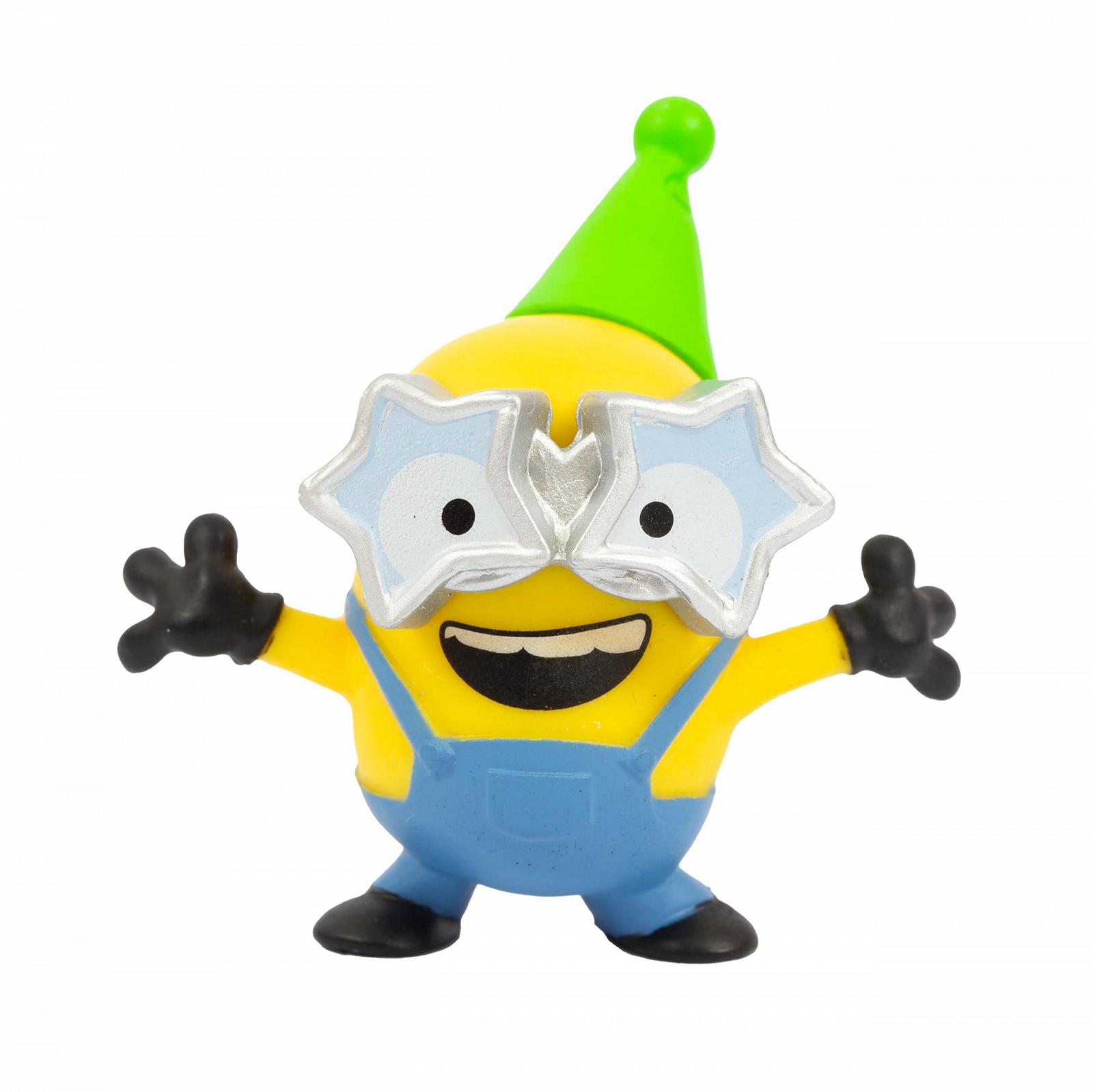 Фигурки DesSPICABLE ME Minions, Тема Party Bus, 3 фигурки и 1 секрет, Размер 5 см, Возраст 3 года, фото №4