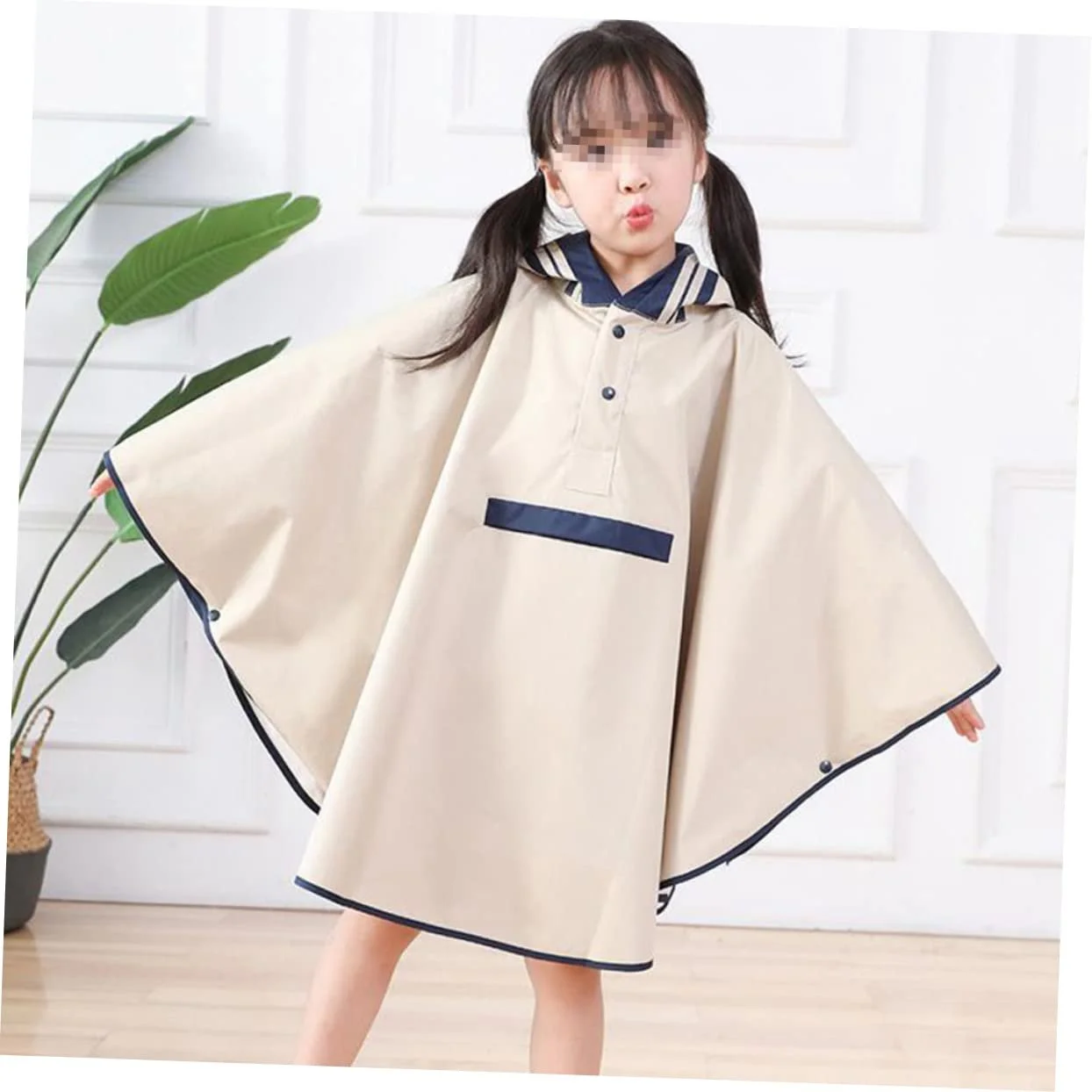 Дождевик Healvian Плащ-пончо Накидка от дождя для мальчиков, фото №2