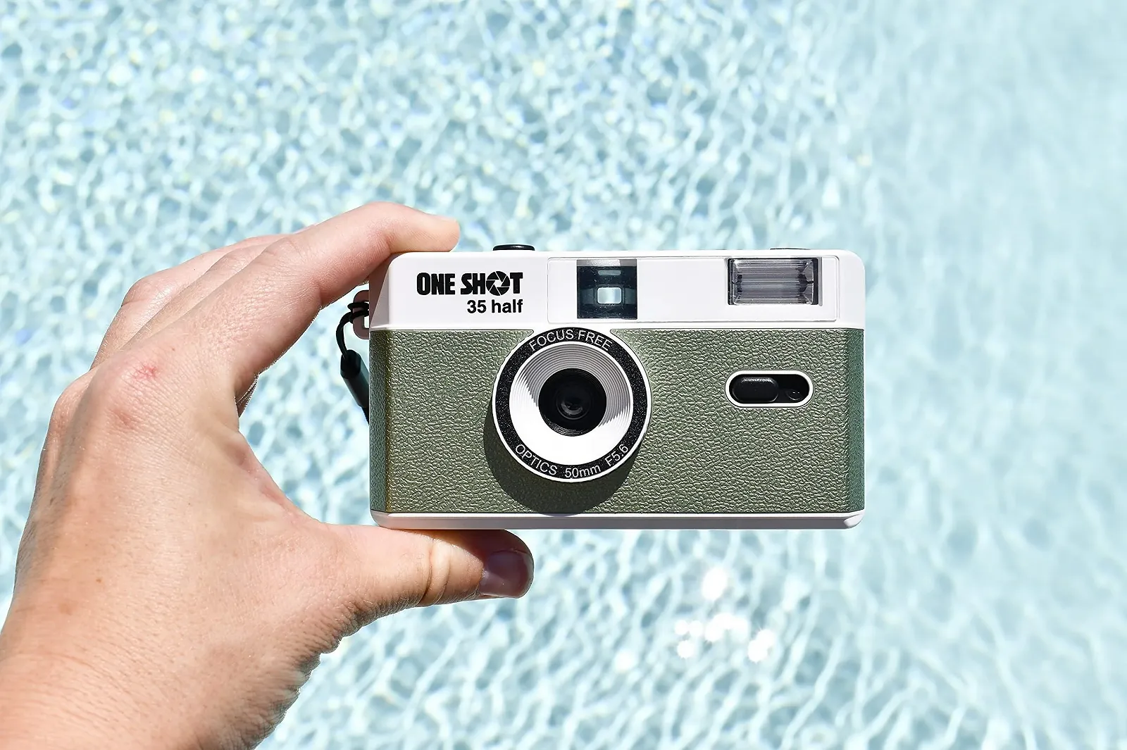 Плівкова фотокамера 1 Shot Point and Shoot 35 мм Reusable Retro Half Frame вбудований спалах плівка ASA/ISO 400 18 кадрів (36 знімків), фото №7