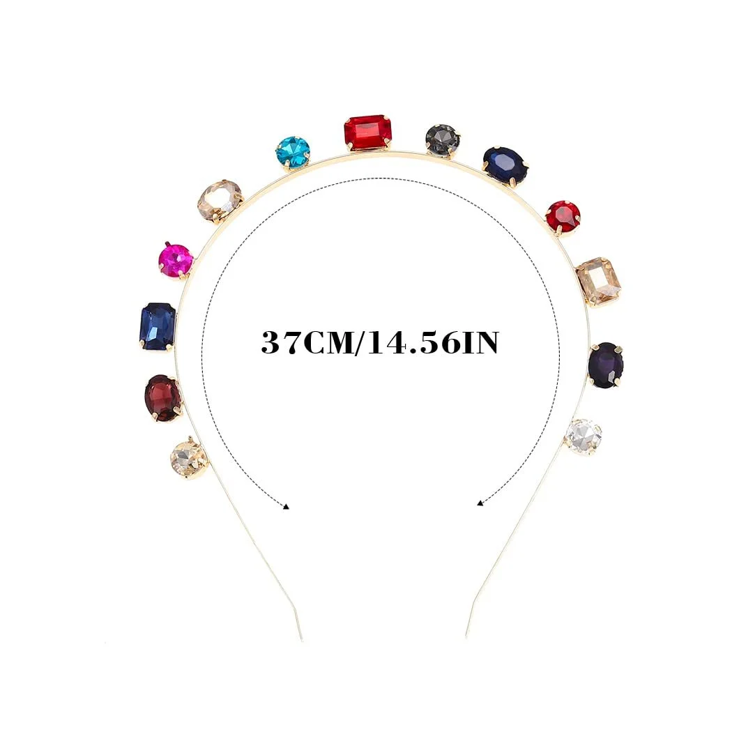 Обруч Reaky в стилі бароко з дорогоцінним камінням, фото №6 Обруч Reaky в стилі бароко з дорогоцінним камінням, фото №6