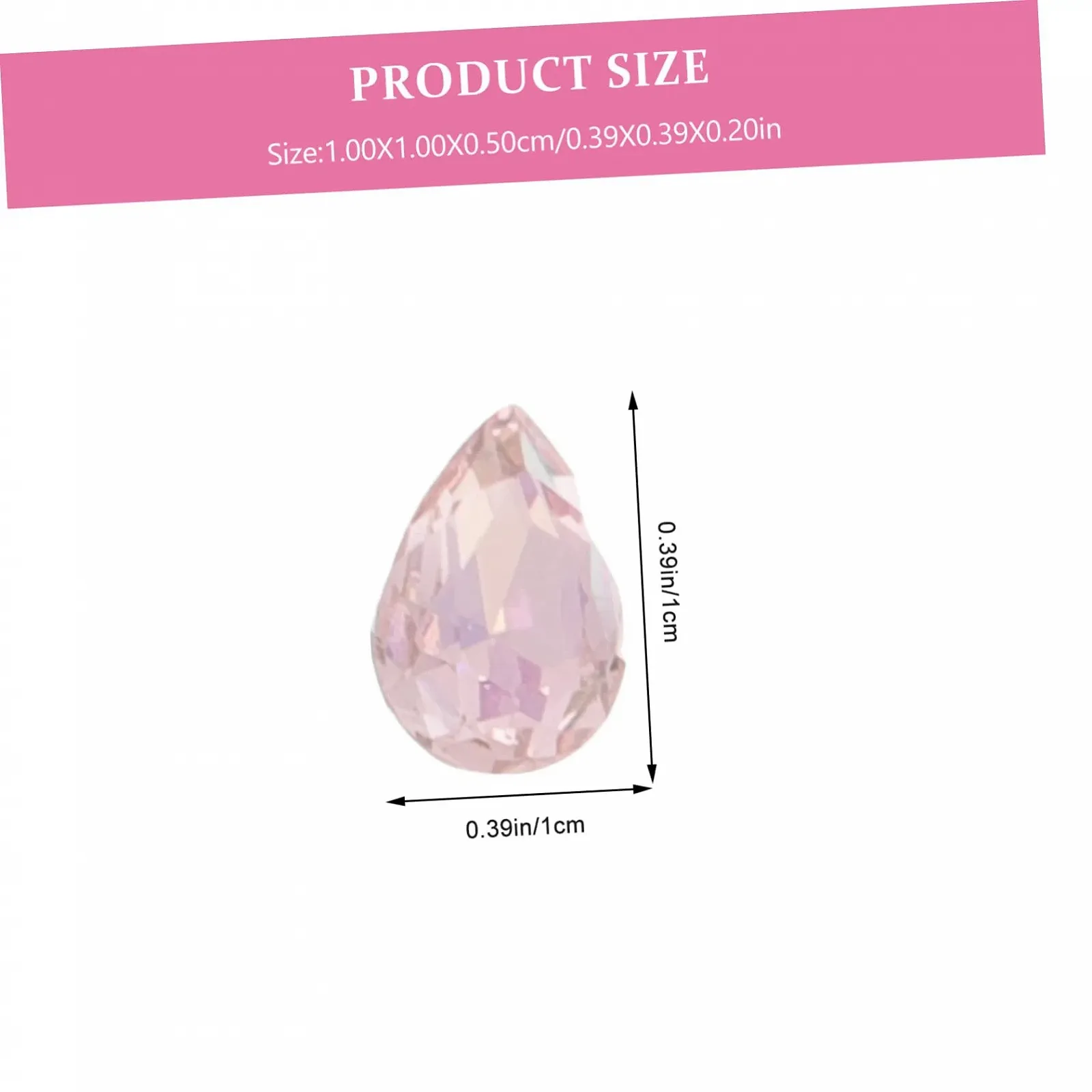 Стрази для нігтів Healeved пластикові стрази для декорування нігтів, фото №8