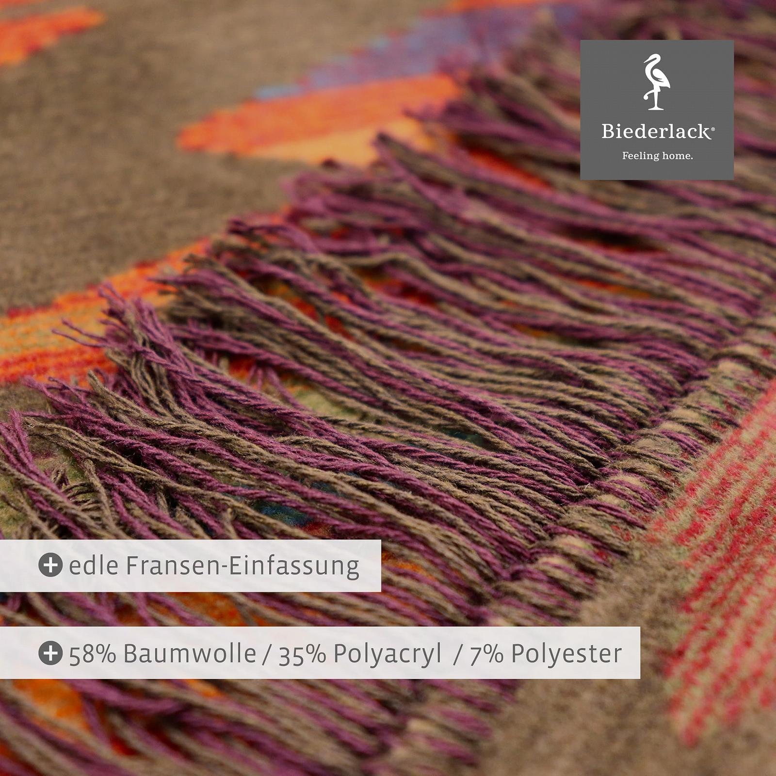 Плед Bocasa Biederlack Visiona Cotton Plus 150x200 см Marokko, King, фото №4