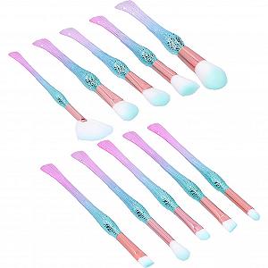 Набор кистей для макияжа Verdant Touch Beauty, 10 шт, профессиональные кисти для макияжа лица для начинающих, с мягким ворсом synthetic.ua - Фото 1