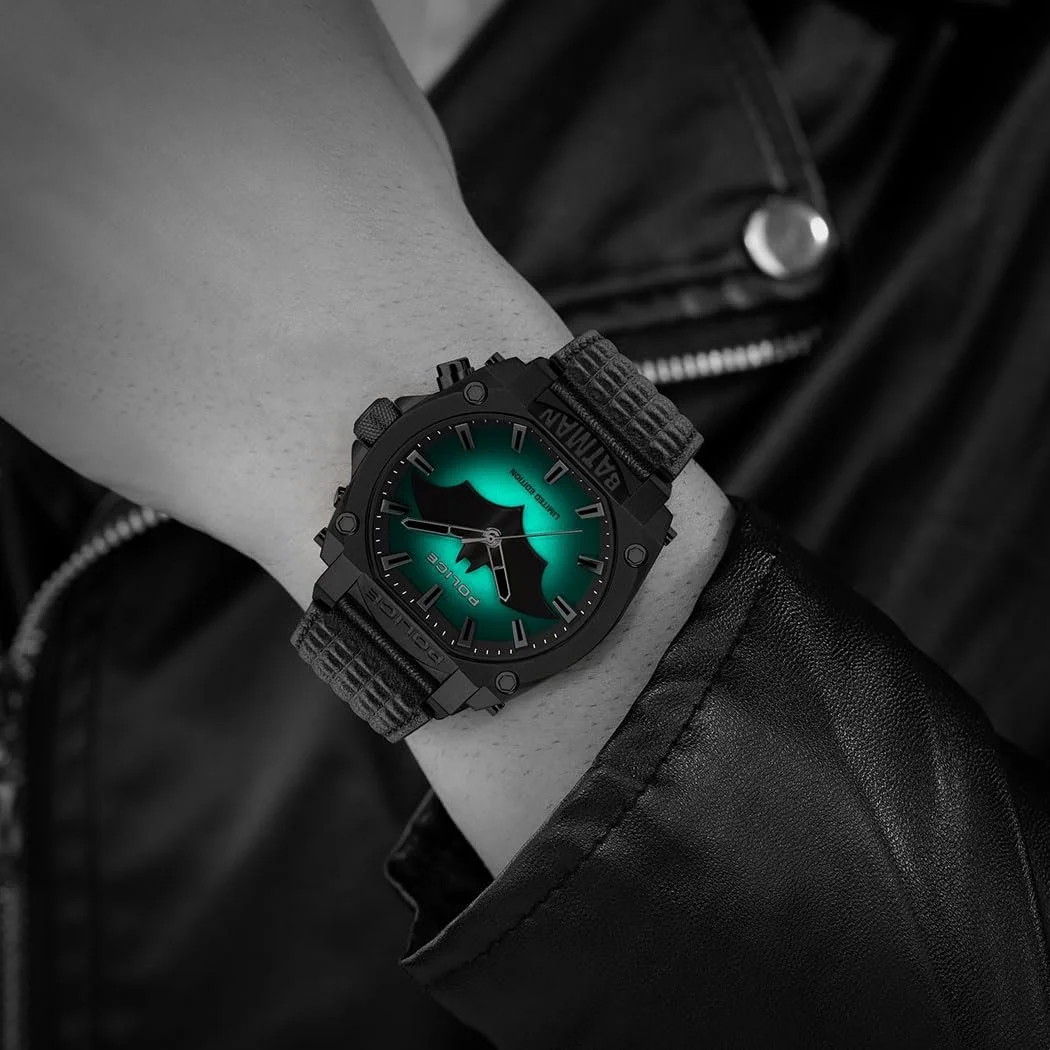 Часы Police Batman Limited Edition Черный PEWGD0022601, GD00226, фото №6 Часы Police Batman Limited Edition Черный PEWGD0022601, GD00226, фото №6