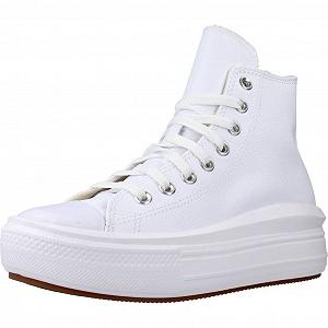 Кроссовки Converse Chuck Taylor All Star Move Platform Foundational Leather - Фото 1