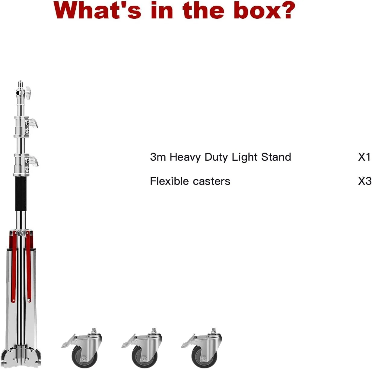 Штатив Soonpho WS-300 Pro Stainless Steel, фото №8 Штатив Soonpho WS-300 Pro Stainless Steel, фото №8