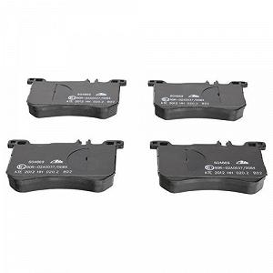 Комплект гальмівних колодок дискового гальма ATE 13.0460-4869.2 для MERCEDES-BENZ передній міст synthetic.ua - Фото 1