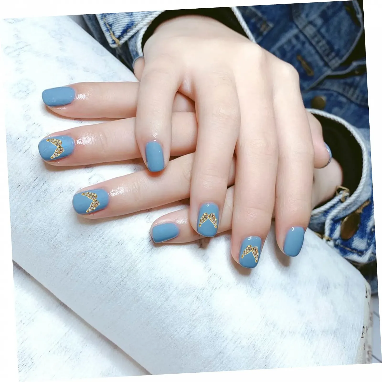 Стрази для нігтів Прикраса для нігтів Серце NOLITOY., фото №3