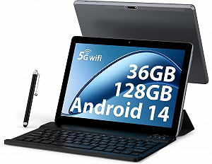 Планшет 10.1" Foruser L231 12+24/128Gb 8 ядер Android 14 8000 mAh Сірий - Фото 1