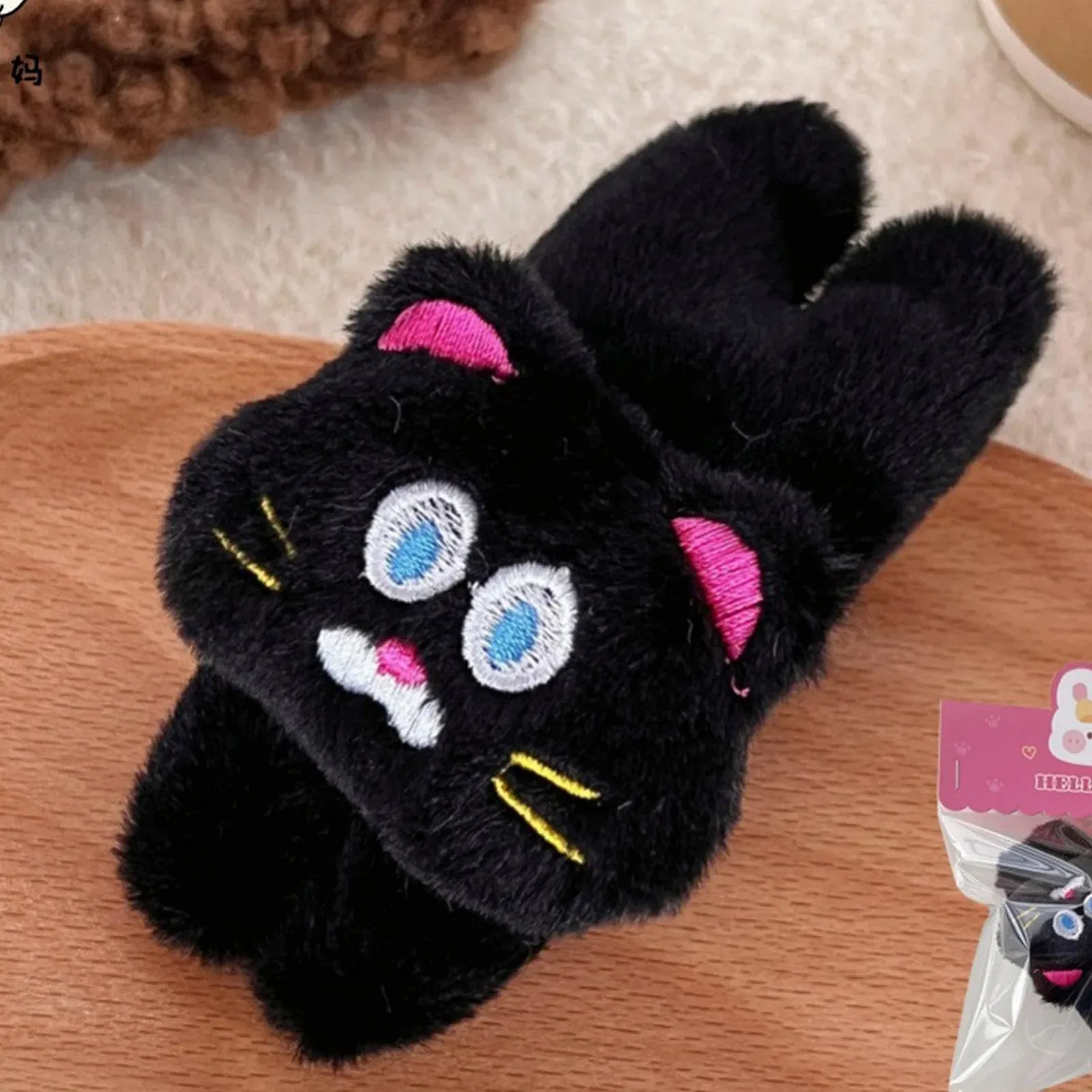 Заколка для волос Плюшевая для кошек Модная Аксессуары для волос, фото №3 Заколка для волос Плюшевая для кошек Модная Аксессуары для волос, фото №3