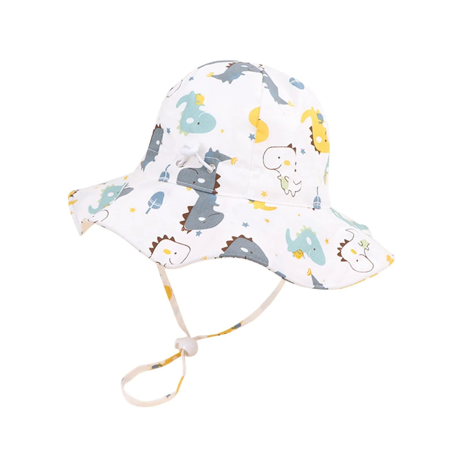 Дитячий капелюх Baby Sun Hat Регульований Літній UPF 50+ Бавовняний Широкі поля, фото №3