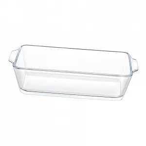 Форма для запікання ABOOFAN Скляна Термостійка Без кришки - Фото 1