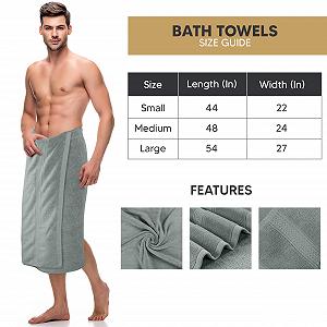 Набір рушників Utopia Towels 4 штуки 100% бавовна 69 x 137 см Холодний сірий synthetic.ua - Фото 1
