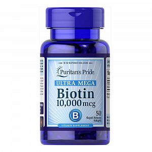 Biotin 10000mcg 50caps - Фото 1