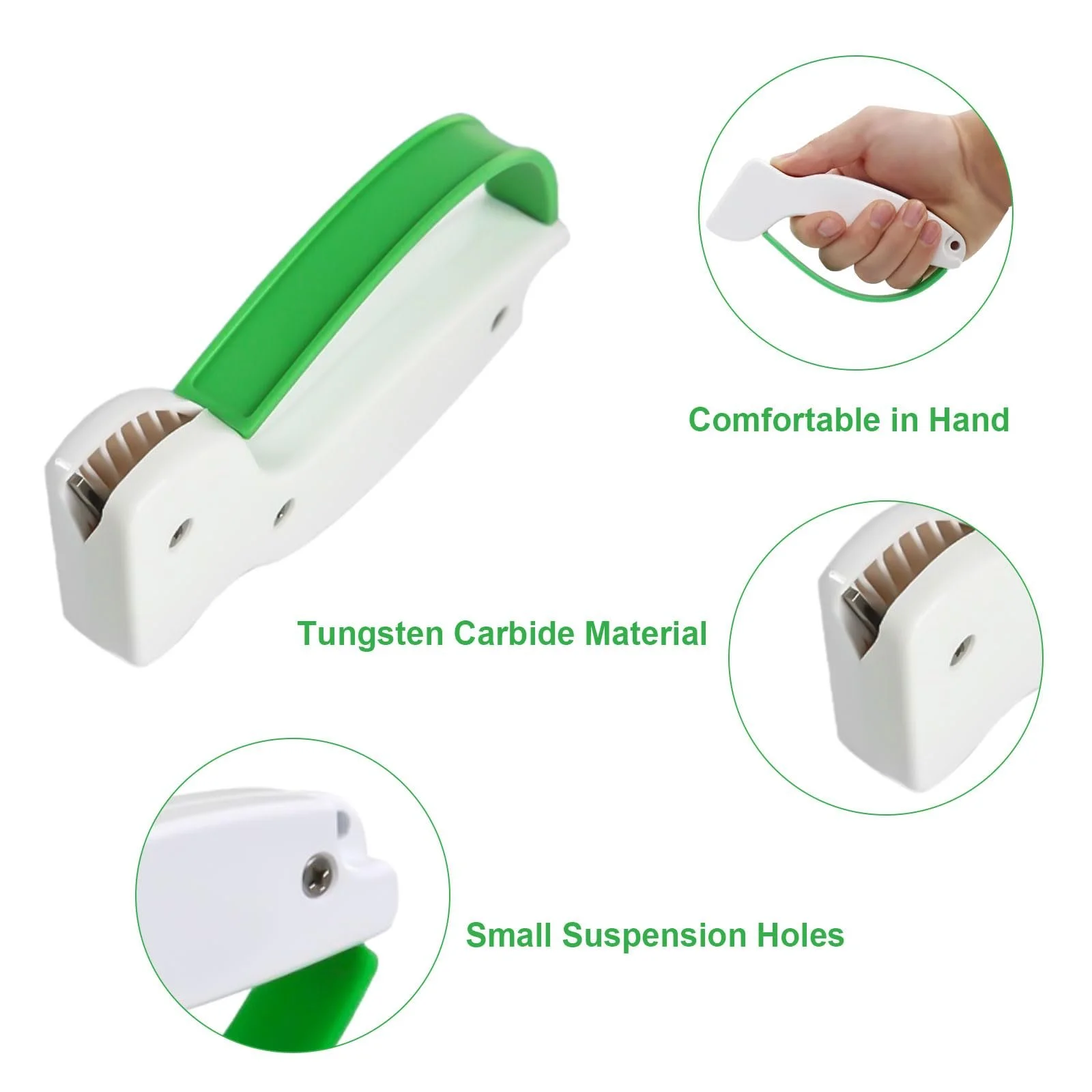 Набір точилок для ножів 2 шт. ручні з захистом пальців, фото №3