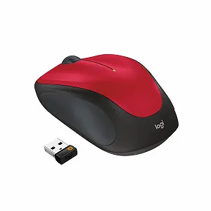Миша Logitech M235 Оптична Бездротова Червона - Фото 1