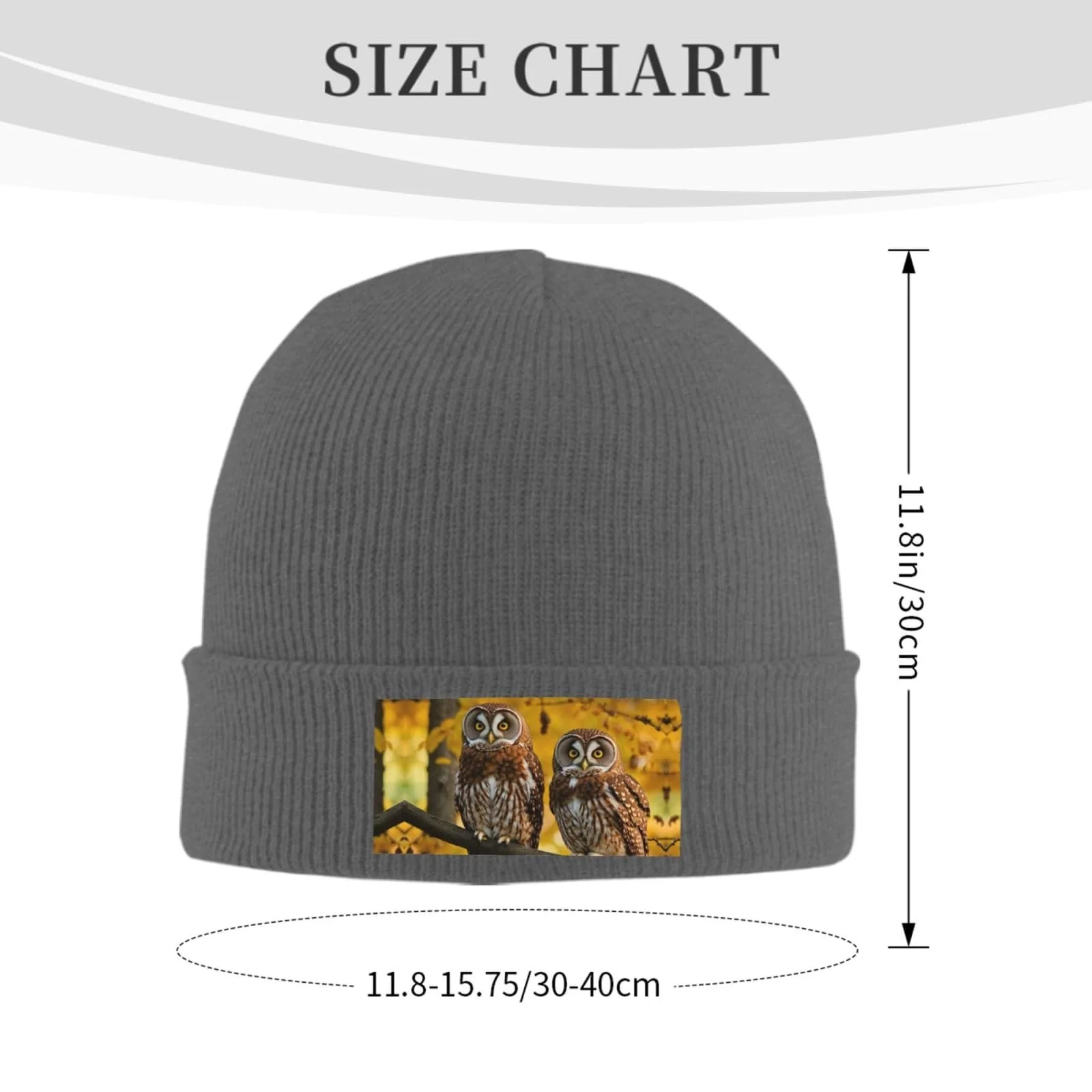 Шапка Eule Cartoon Коричневая, фото №3