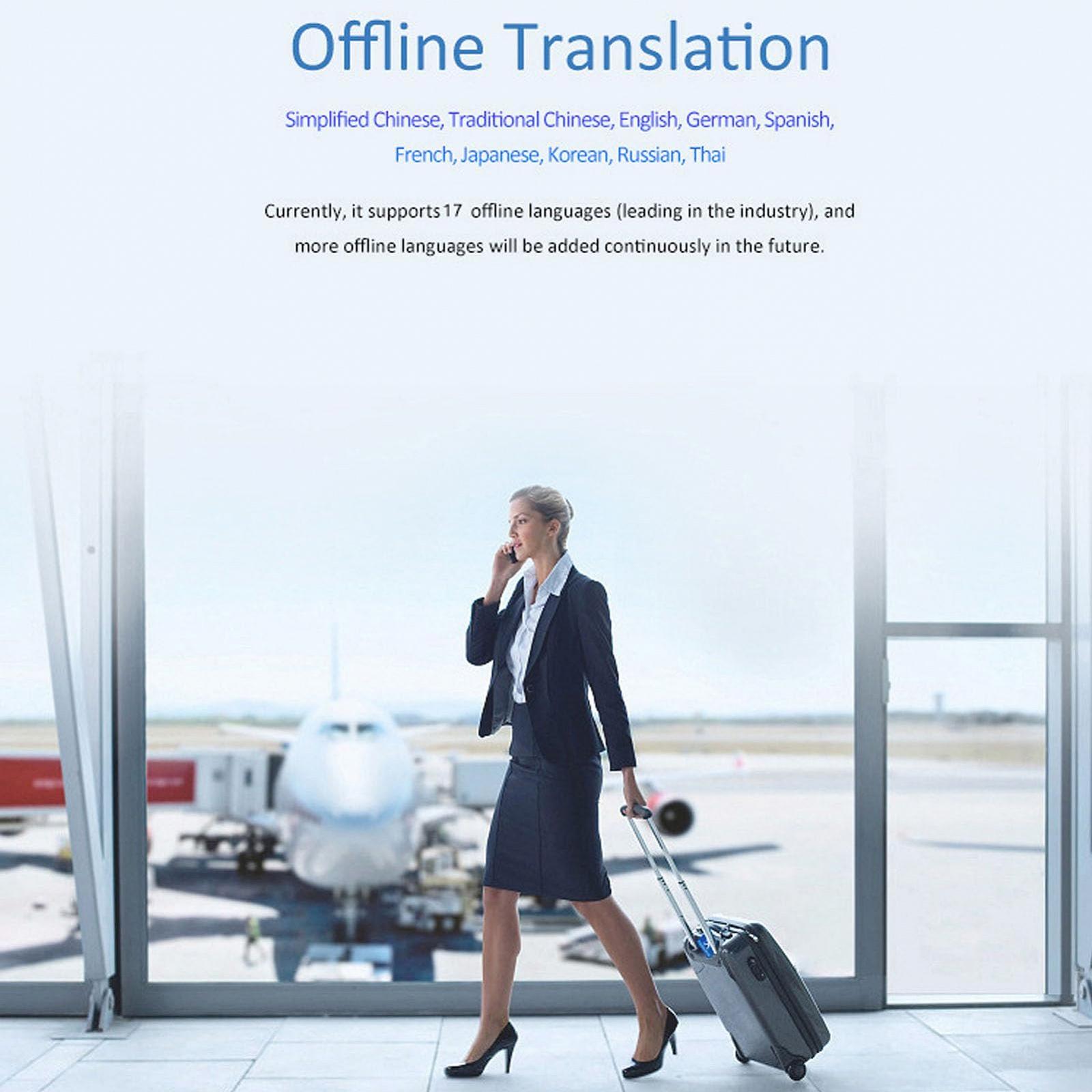Перекладач іноземних мов з екраном 2,4 дюйма, онлайн і офлайн переклад 138 мовами, фото №4