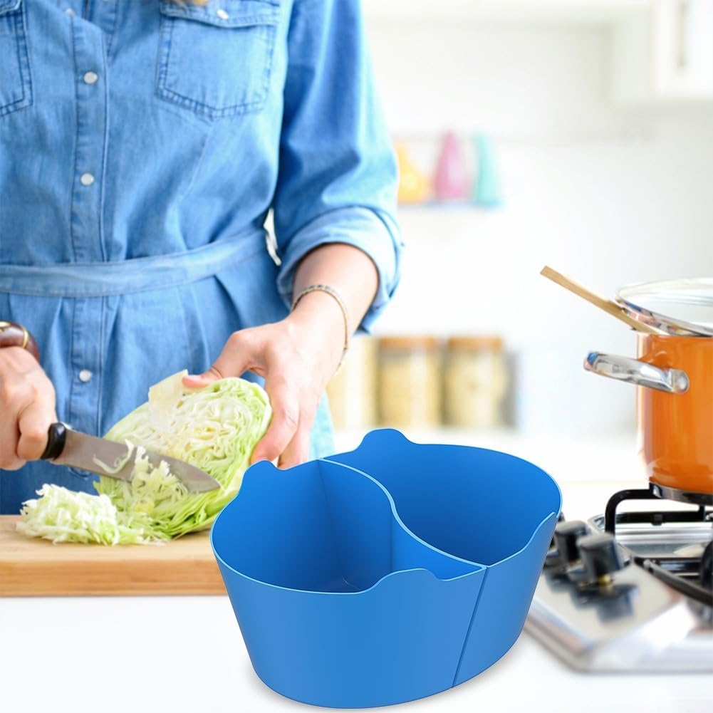 Аксессуар Liner Divider Slow Cooker 6 Quart Перемываемый Легко очищается для кухни (Синий), фото №5 Аксессуар Liner Divider Slow Cooker 6 Quart Перемываемый Легко очищается для кухни (Синий), фото №5