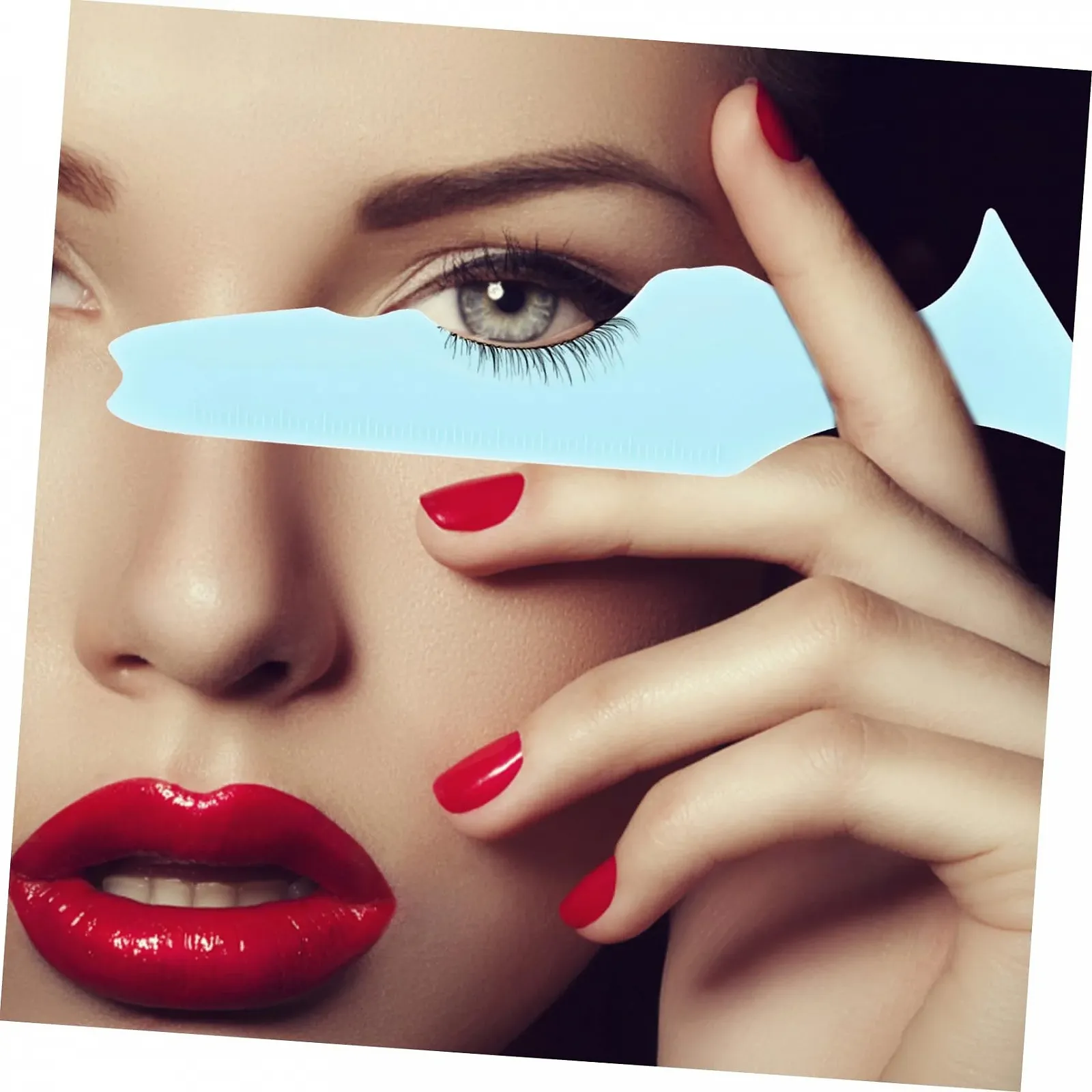 Инструмент для подводки глаз POPETPOP, силиконовый трафарет, фото №6