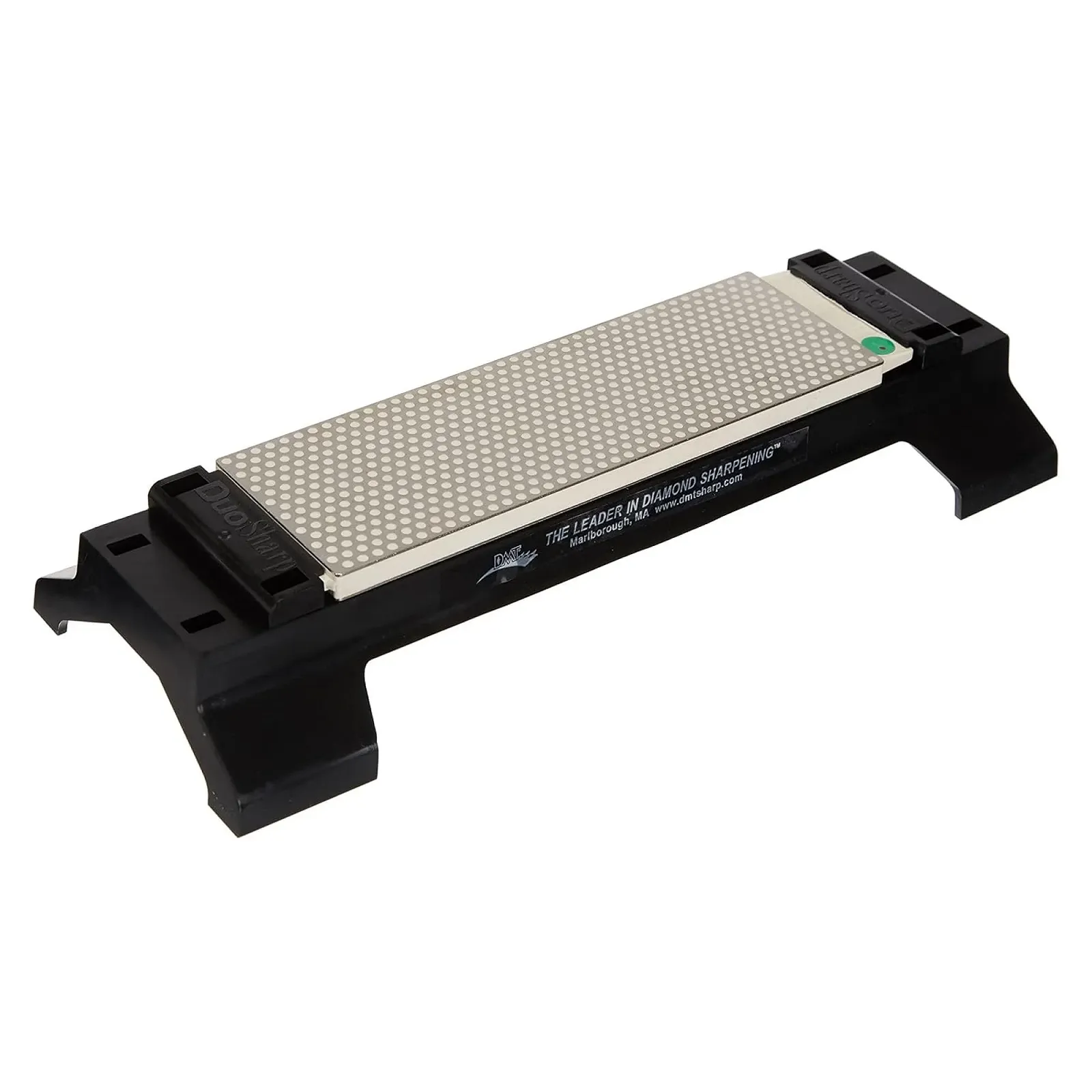 Точильный камень DMT DuoSharp W8EF-H-WB 8 дюймов экстра-мелкий с твердым покрытием и подставкой прозрачный, фото №1