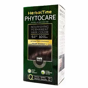 Фарба для волосся Herbal Time Phytocare Стійка Шоколадно-коричневий 5WN - Фото 1