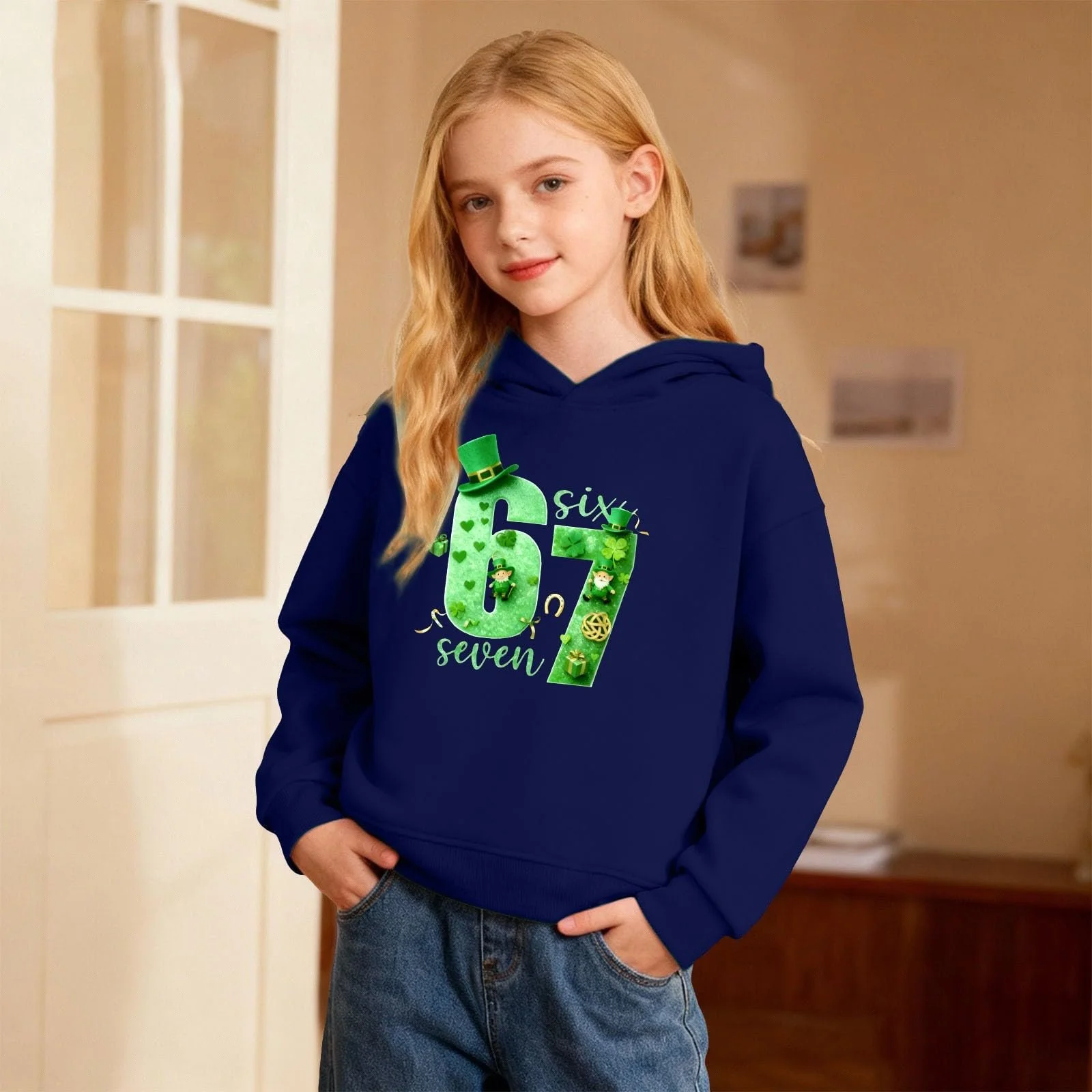 Худі з принтом 67, фото №2