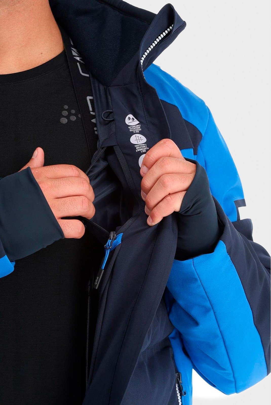 Куртка CMP ZIP HOOD S, фото №3
