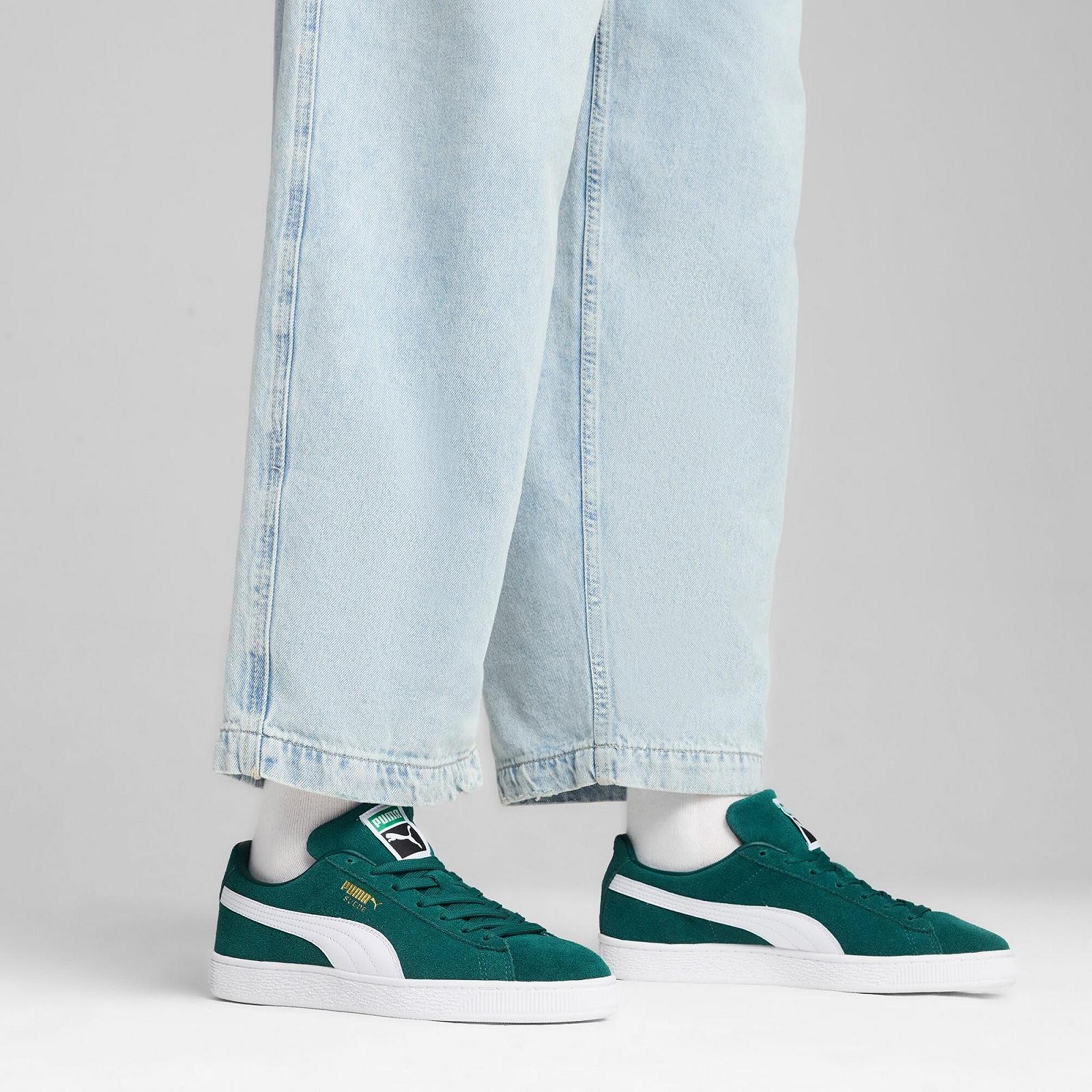 Кросівки PUMA Suede Classic Зелений для чоловіків, фото №8 Кросівки PUMA Suede Classic Зелений для чоловіків, фото №8