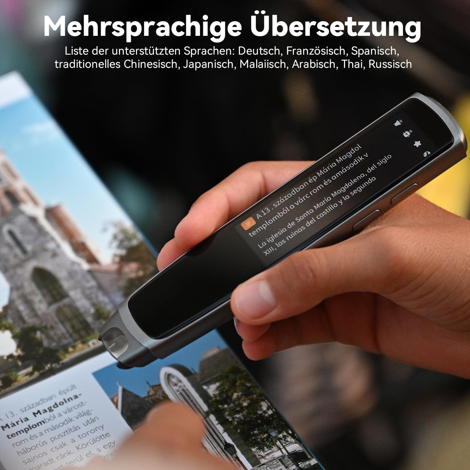 Ручка-сканер iFLYTEK для перекладу та вивчення мов, з інтегрованим словником Collins, фото №4 Ручка-сканер iFLYTEK для перекладу та вивчення мов, з інтегрованим словником Collins, фото №4