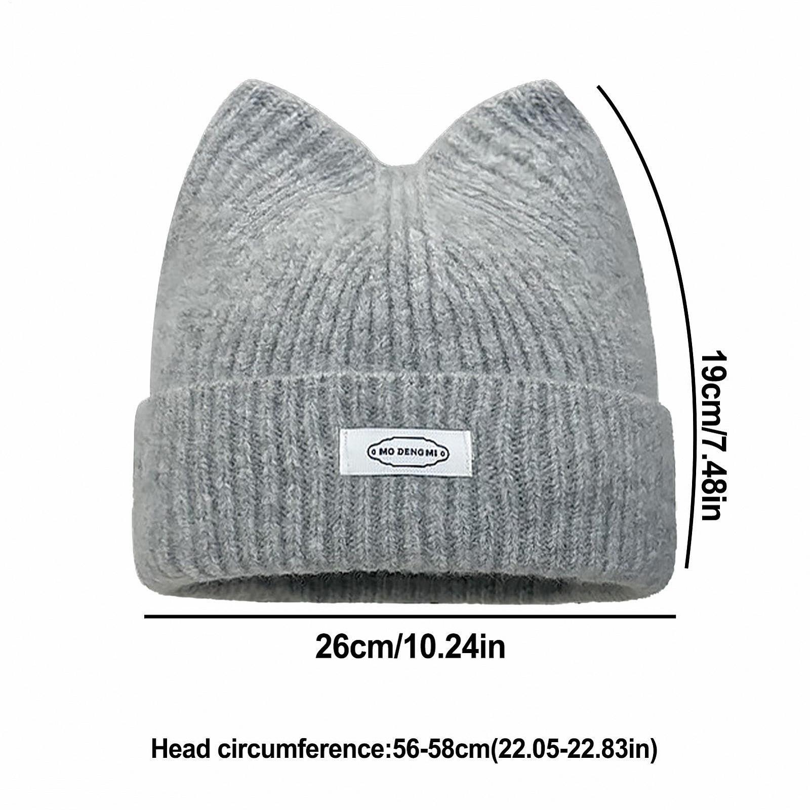 Шапка Бини Женская Теплая Вязаная, фото №4