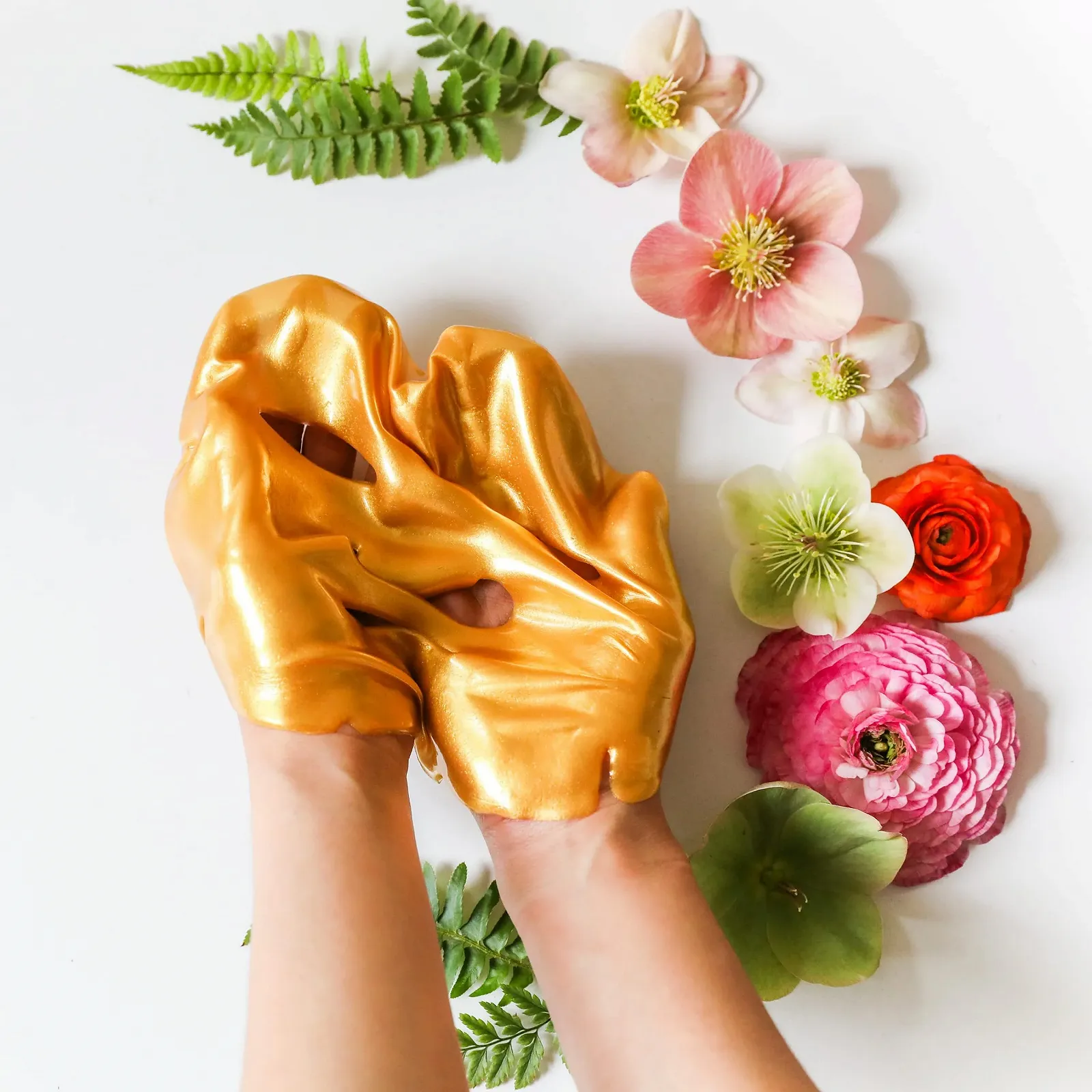 Маска для обличчя Doppeltree Gold з колагеном, гіалуроновою кислотою та 24-каратним нано золотом, фото №7