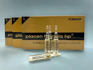 Лосьон для волос и кожи головы Placen Formula HP Tonic 3x 12 ампул WT Method против выпадения волос - Фото 1